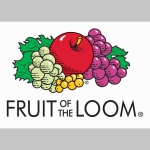 Punk rock skull pánske dvojfarebné tričko 100%bavlna značka Fruit of The Loom