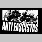 Antifascistas čierne teplákové kraťasy s tlačeným logom