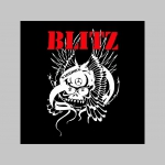 Blitz čierne teplákové kraťasy s tlačeným logom