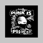 Punk is Protest  pánske tričko s obojstrannou potlačou 100%bavlna