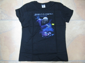 Avenged Sevenfold dámske čierne tričko materiál 100% bavlna