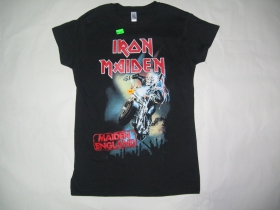 Iron Maiden, čierne dámske tričko 100%bavlna