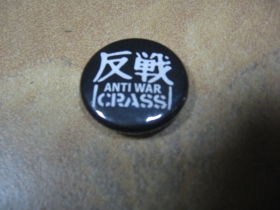 Crass, odznak, priemer 25mm