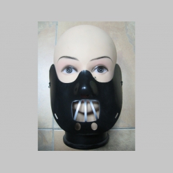 Hannibal Lecter, plastová maska v zadu s gumičkou na uchytenie