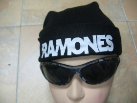 Ramones Zimná čiapka na založenie v zátylku s tlačeným logom univerzálna veľkosť 65%akryl 35%vlna
