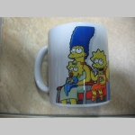 Simpsonovci  porcelánový pohár s uškom, objemom cca. 0,33L