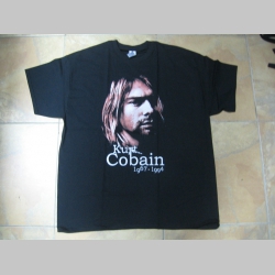 Kurt Cobain - Nirvana  čierne pánske tričko 100%bavlna