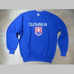 Slovensko - Slovakia royal ( kráľovská ) modrá mikina bez kapuce