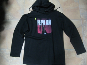 Pearl Jam Pánska čierna mikina 100%bavlna posledné kusy veľkosti L a M