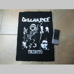 Discharge - Tributo   chrbtová nášivka veľkosť cca. A4 (po krajoch neobšívaná)