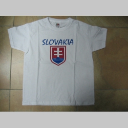 Slovakia - Slovensko  detské tričko 100%bavlna značka Fruit of The Loom