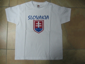 Slovakia - Slovensko  detské tričko 100%bavlna značka Fruit of The Loom