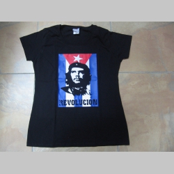 Che Guevara  čierne dámske tričko Fruit of The Loom 100%bavlna