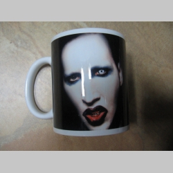 Marilyn Manson porcelánový pohár - šálka s uškom, objemom cca. 0,33L