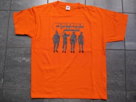 Clockwork Orange oranžové pánske tričko 100%bavlna