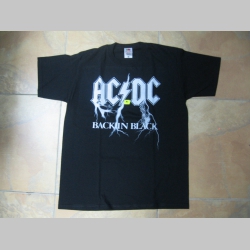 AC/DC pánske tričko čierne 100%bavlna