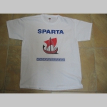 Sparta " Sparty " biele pánske tričko 100%bavlna značka Fruit of The Loom