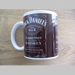 Jack Daniels porcelánový pohár - šálka s uškom, objemom cca. 0,33L