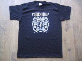 Powerwolf čierne pánske tričko 100%bavlna