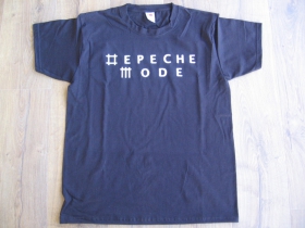 Depeche Mode  čierne pánske tričko 100%bavlna 
