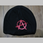Anarchy čierna pletená čiapka stredne hrubá vo vnútri naviac zateplená, univerzálna veľkosť, materiálové zloženie 100% akryl