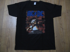 AC/DC čierne pánske tričko 100%bavlna