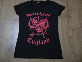 Motorhead čierne dámske tričko 100%bavlna