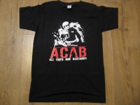 A.C.A.B. čierne pánske tričko materiál 100%bavlna 