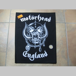 Motorhead, hrubá chrbtová nášivka, po obvode obšívaná