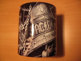 AC/DC  porcelánová šálka s uškom, objemom cca. 0,33L