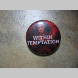 Within Temptation,  odznak, priemer 25mm