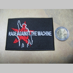 Rage Against The Machine, vyšívaná nažehľovacia nášivka (možnosť nažehliť alebo našiť na odev) 