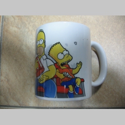 Simpsonovci  porcelánový pohár s uškom, objemom cca. 0,33L