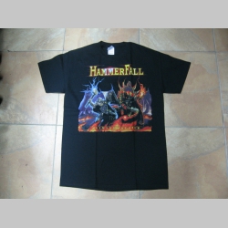 Hammerfall čierne pánske tričko 100%bavlna