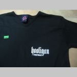 Hooligan  čierne dámske tričko 100%bavlna  posledný kus veľkosť S