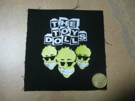 Toy Dolls  potlačená nášivka rozmery cca. 12x12cm (po krajoch neobšívaná)