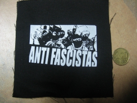 Antifascistas  potlačená nášivka rozmery cca. 12x12cm (po krajoch neobšívaná)