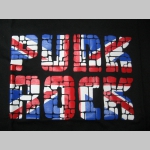 Punk rock Union Jack čierne dámske tričko 100%bavlna 