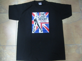 The Last Resort čierne pánske tričko 100%bavlna