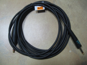 VIPER kábel na elektrickú gitaru, alebo basgitaru s kocovkami " jack-jack "  farba čierna, dĺžka 5m