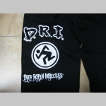 D.R.I.  Dirty Rotten Imbeciles  čierne tepláky s tlačeným logom