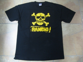 Rancid skull čierne pánske tričko 100%bavlna 