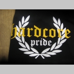 Hardcore Pride čierne teplákové kraťasy s tlačeným logom