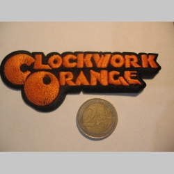 Clockwork Orange nažehľovacia nášivka vyšívaná (možnosť nažehliť alebo našiť na odev)