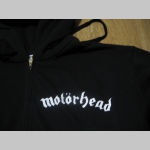 Motorhead mikina na zips s kapucou stiahnuteľnou šnúrkami