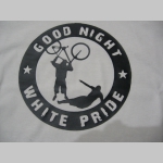 BIKE PUNX Good Night White Pride  pánske tričko 100%bavlna značka Fruit of The Loom