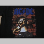 AC/DC čierne pánske tričko 100%bavlna