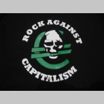 Rock against Capitalism čierne pánske tričko 100%bavlna