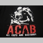 A.C.A.B. čierne pánske tričko materiál 100%bavlna 