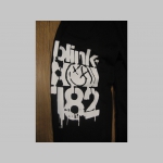 Blink 182 čierne tepláky s tlačeným logom